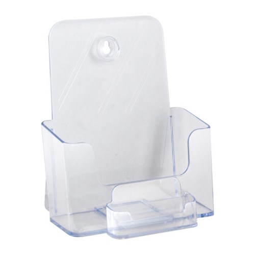 Deflect-O Holder Brochure A5 Business Card Portrait Clear